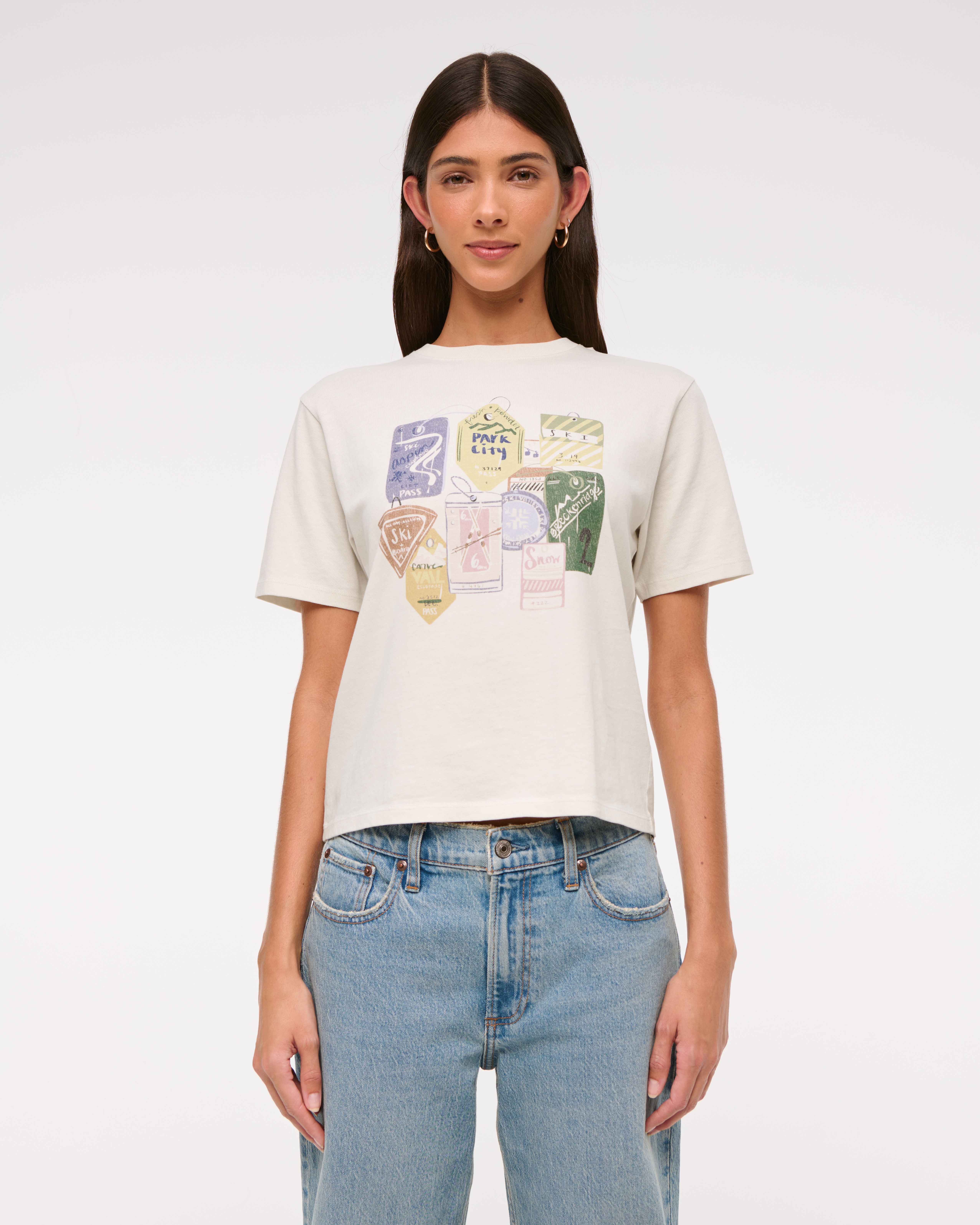 Tシャツ・カットソー GROVE SKI GRAPHIC TSHIRT (4COLOR) KIC_157-4326-00205-178_model1.