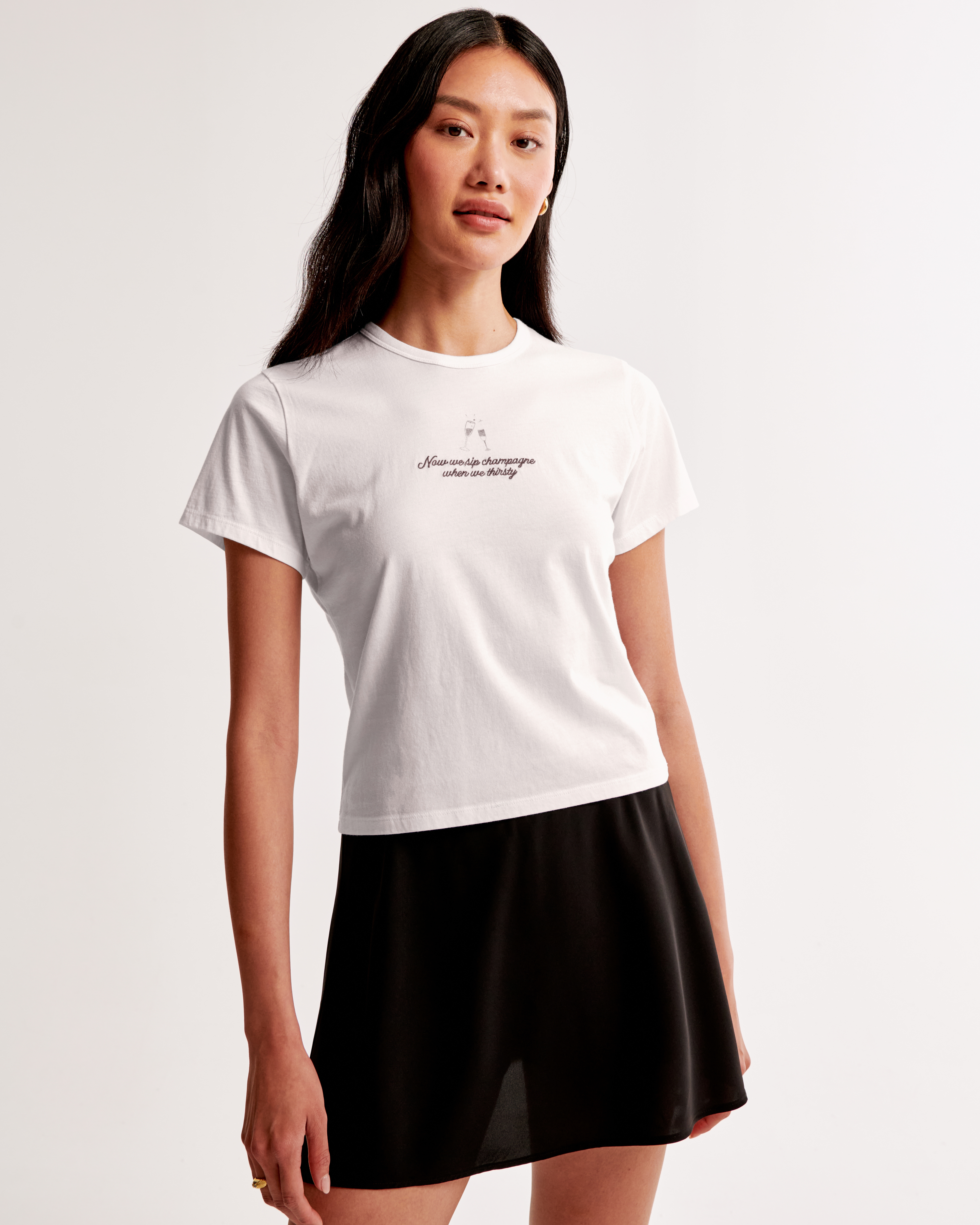 Women's Short-Sleeve Notorious B.I.G. Graphic Skimming Tee