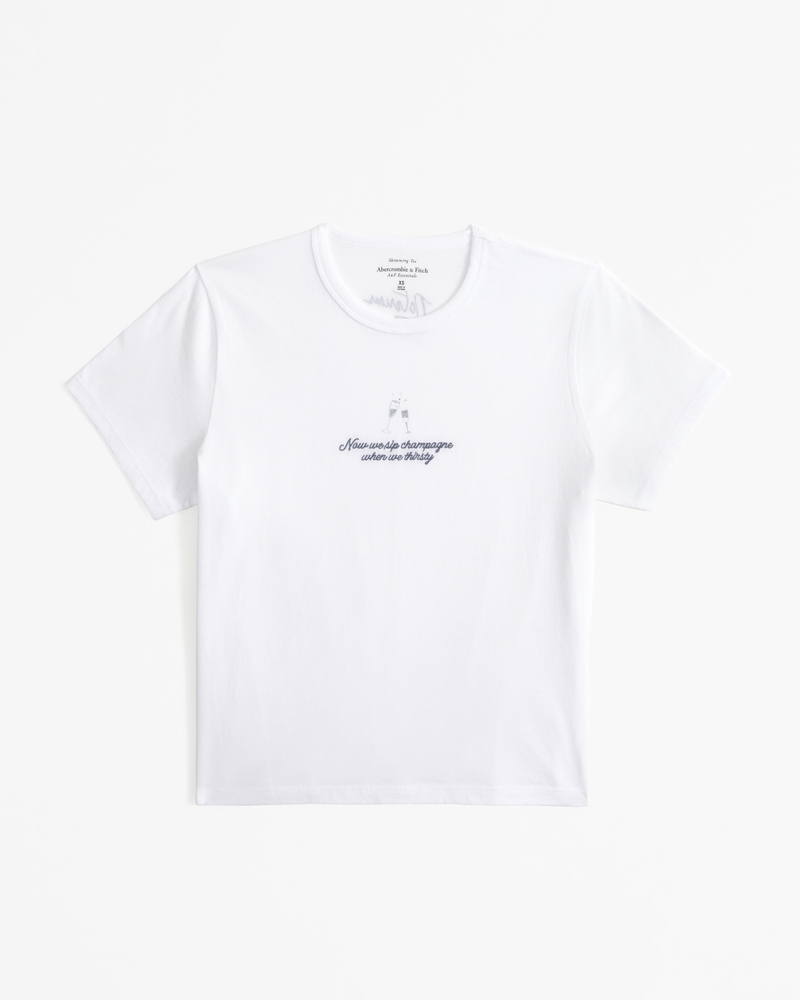 Short-Sleeve Notorious B.I.G. Graphic Skimming Tee