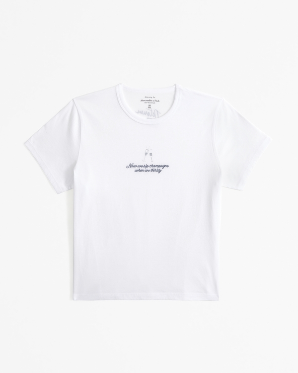 Short-Sleeve Notorious B.I.G. Graphic Skimming Tee, White view 1