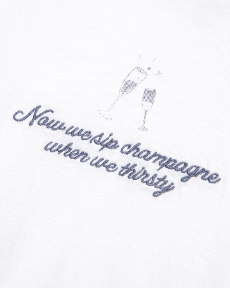 Short-Sleeve Notorious B.I.G. Graphic Skimming Tee