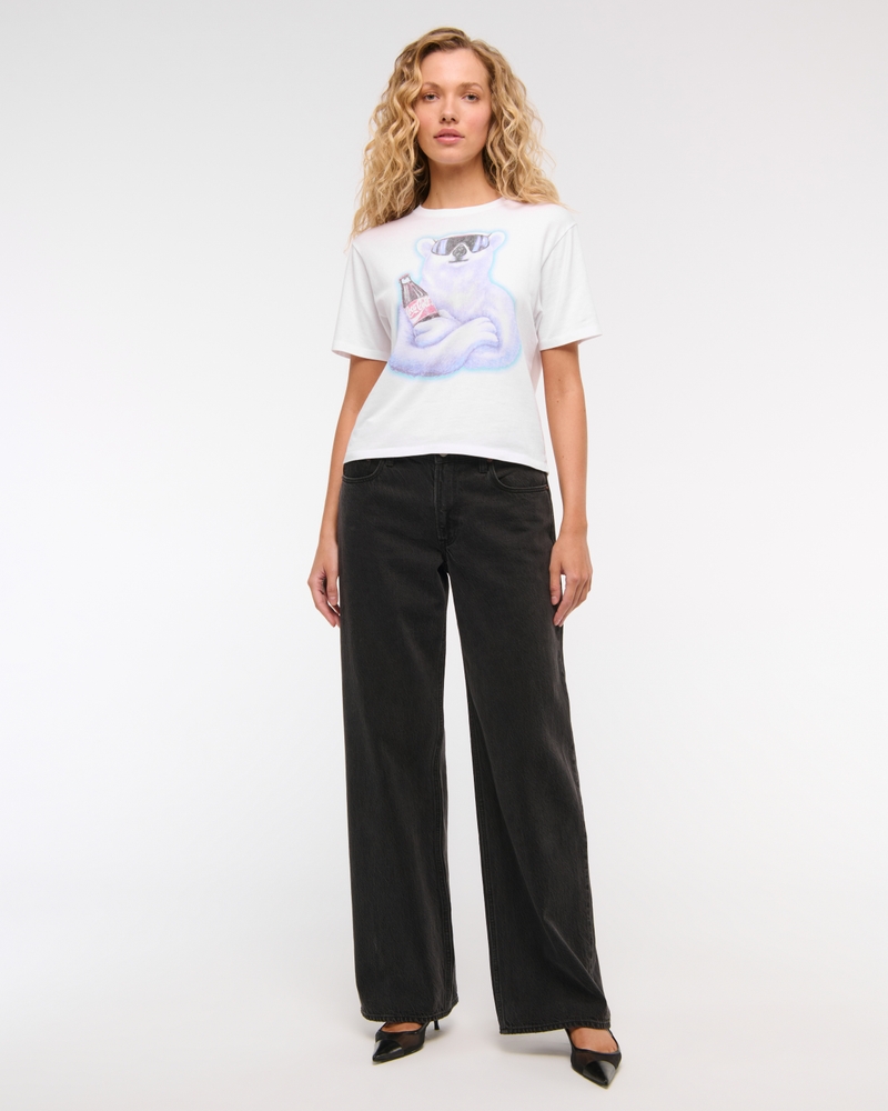 Short-Sleeve Coca-Cola Graphic Relaxed Tee