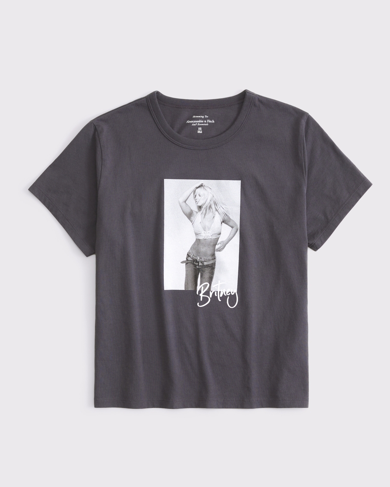 Women's Short-Sleeve Britney Spears Graphic Skimming Tee | Women's