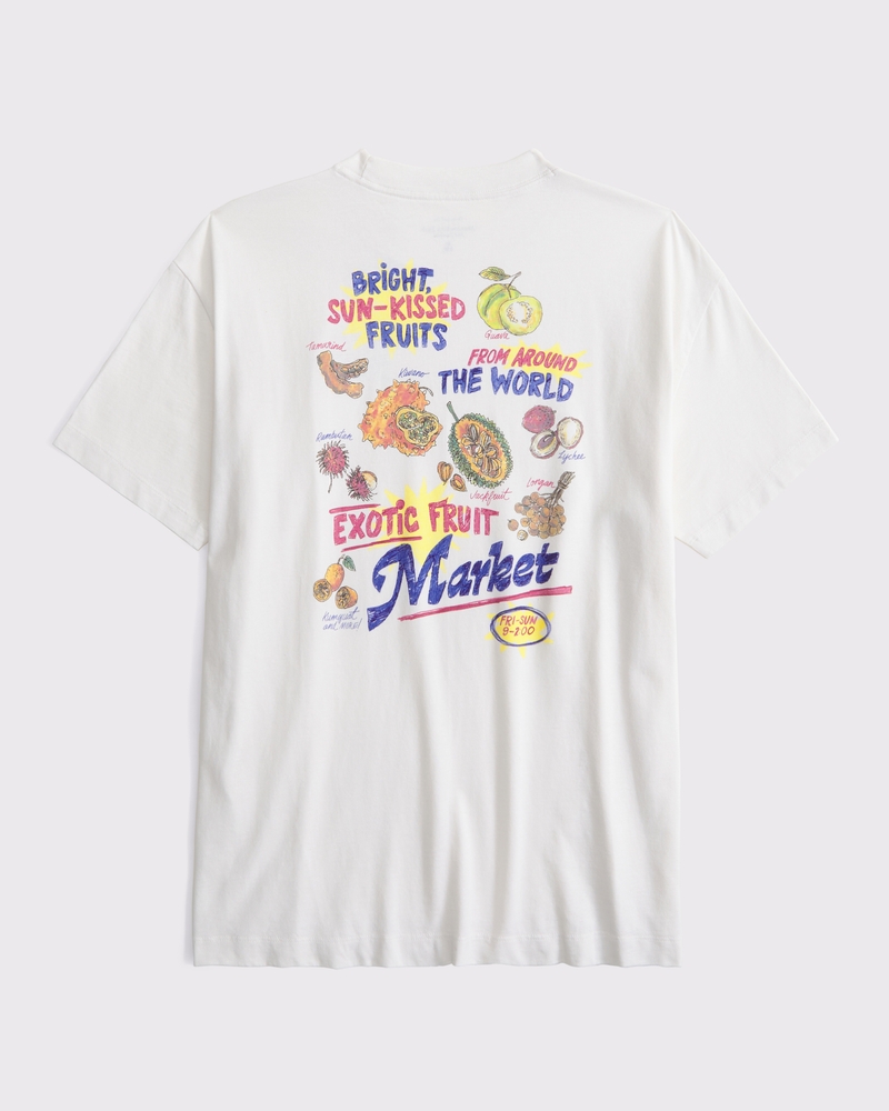 Oversized Fruit Market Graphic Tee