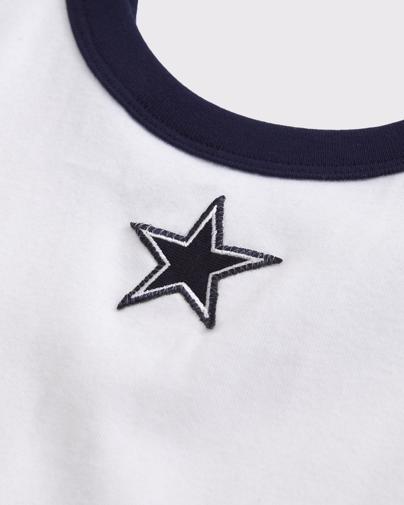 Dallas Cowboys Graphic Scoopneck Tank