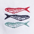 Sardines Graphic Scoopneck Tank