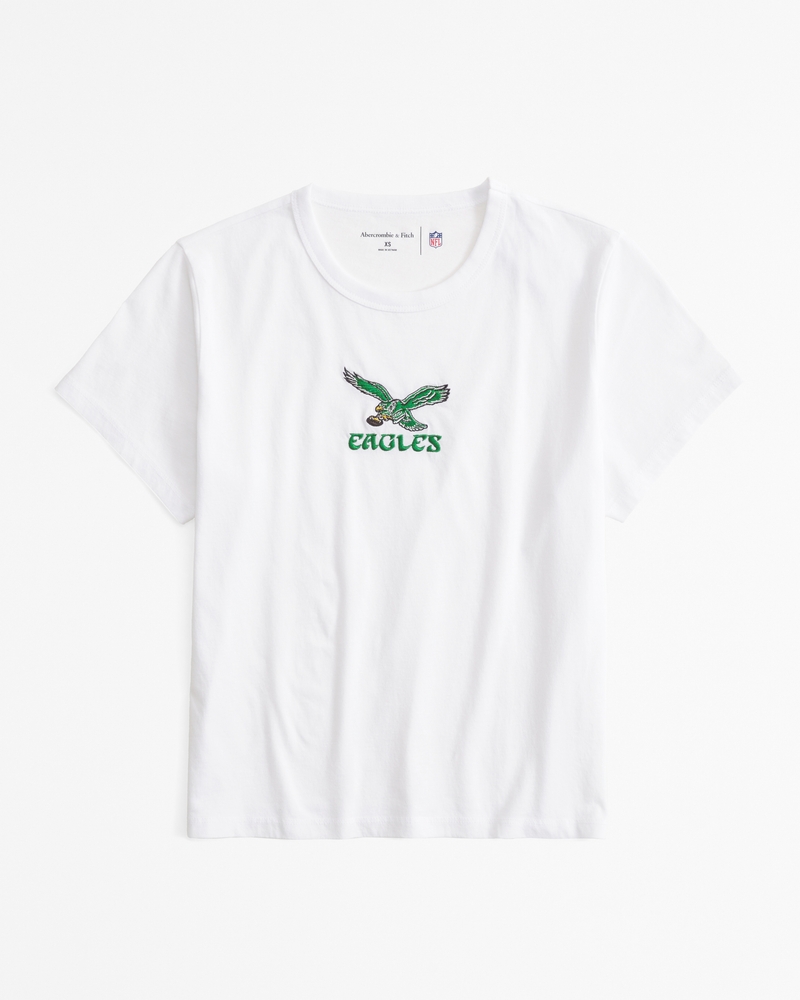 Short-Sleeve Philadelphia Eagles Graphic Skimming Tee