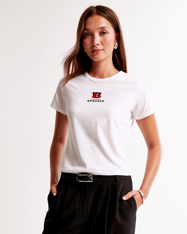 Short-Sleeve Cincinnati Bengals Graphic Skimming Tee, Bengals