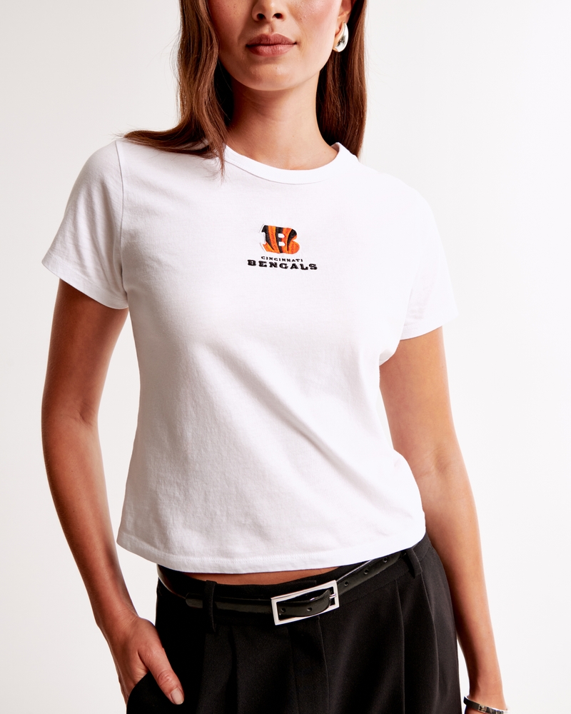 Short-Sleeve Cincinnati Bengals Graphic Skimming Tee