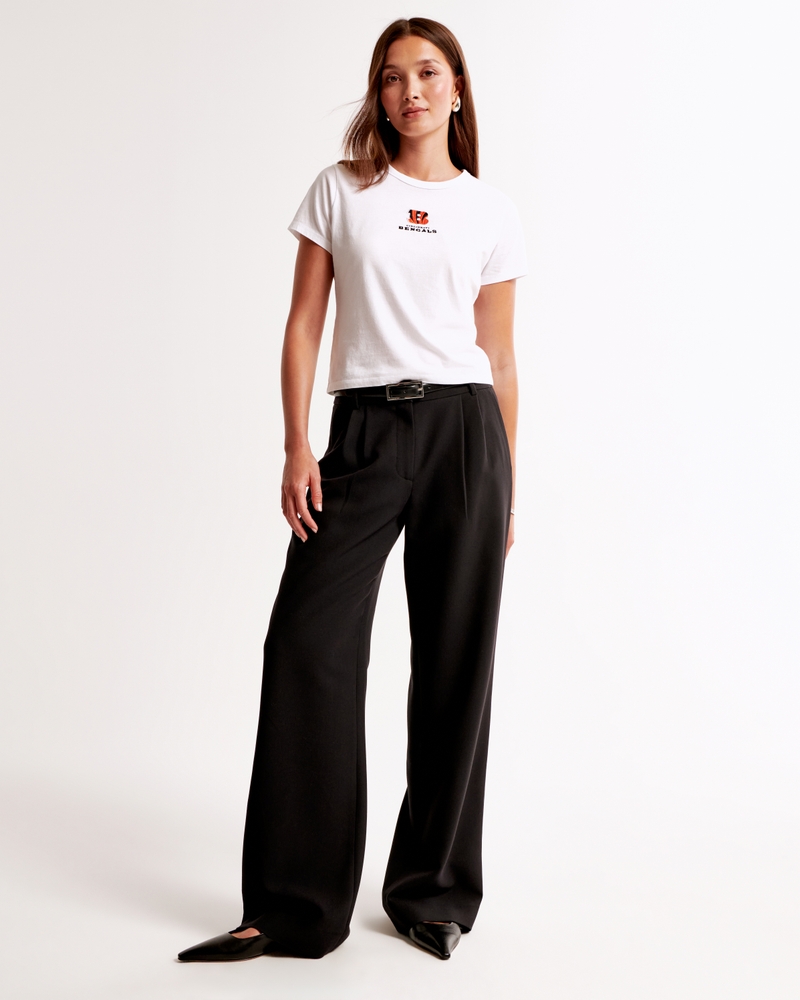Short-Sleeve Cincinnati Bengals Graphic Skimming Tee