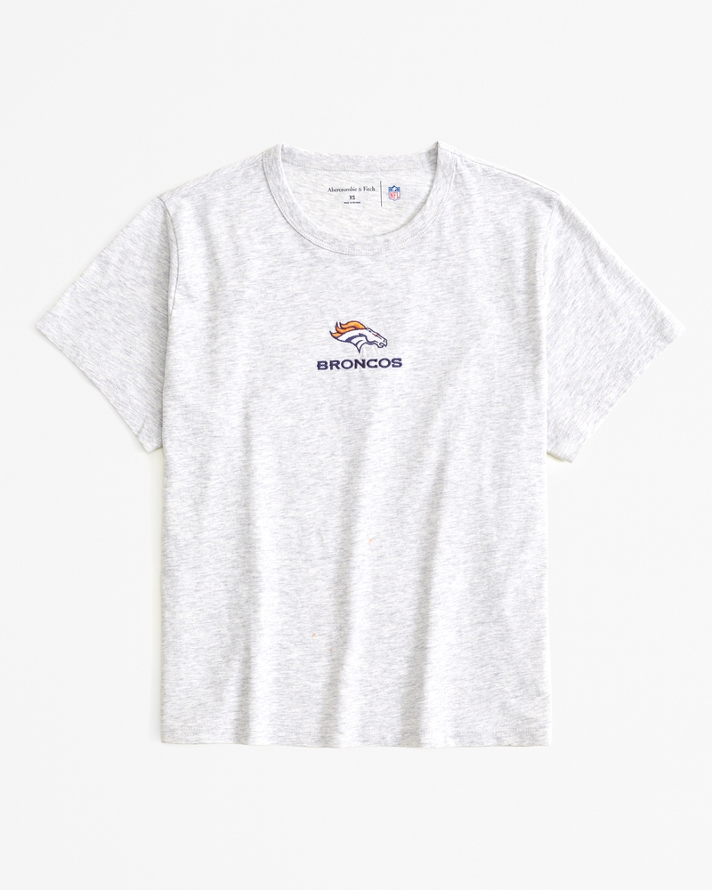 Short-Sleeve Denver Broncos Graphic Skimming Tee