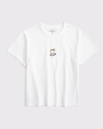 Women's Short-Sleeve Spicy Margarita Graphic Skimming Tee
