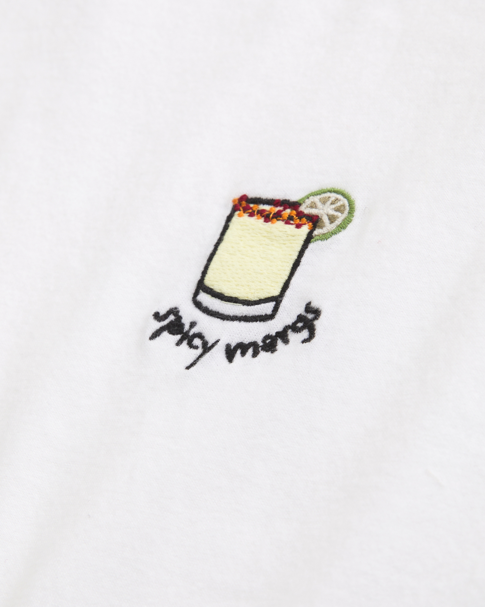 Short-Sleeve Spicy Margarita Graphic Skimming Tee