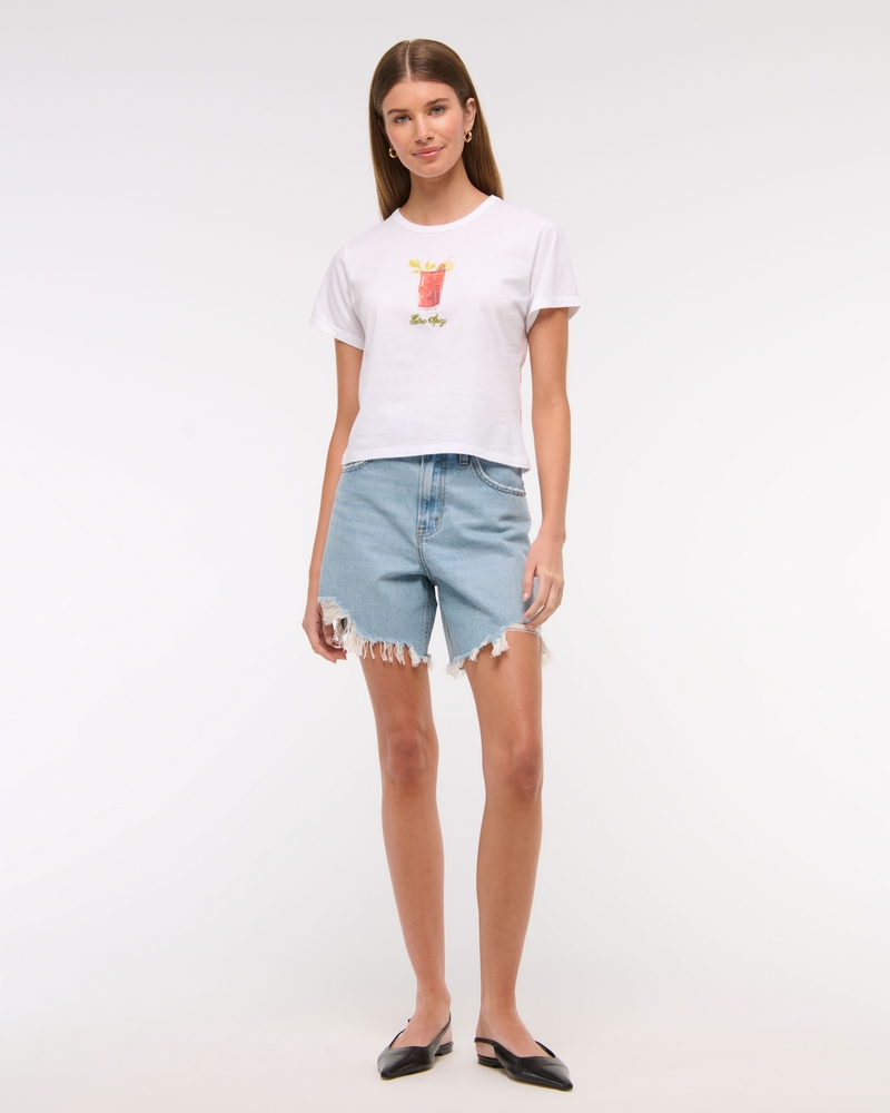 Short-Sleeve Bloody Mary Graphic Skimming Tee - thumbnail 3
