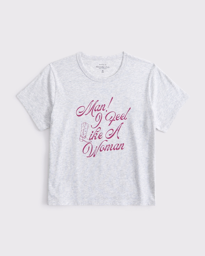 Shania Twain Tシャツ Adult Shania Twain Graphic T-Shirt in Bright White from Joe