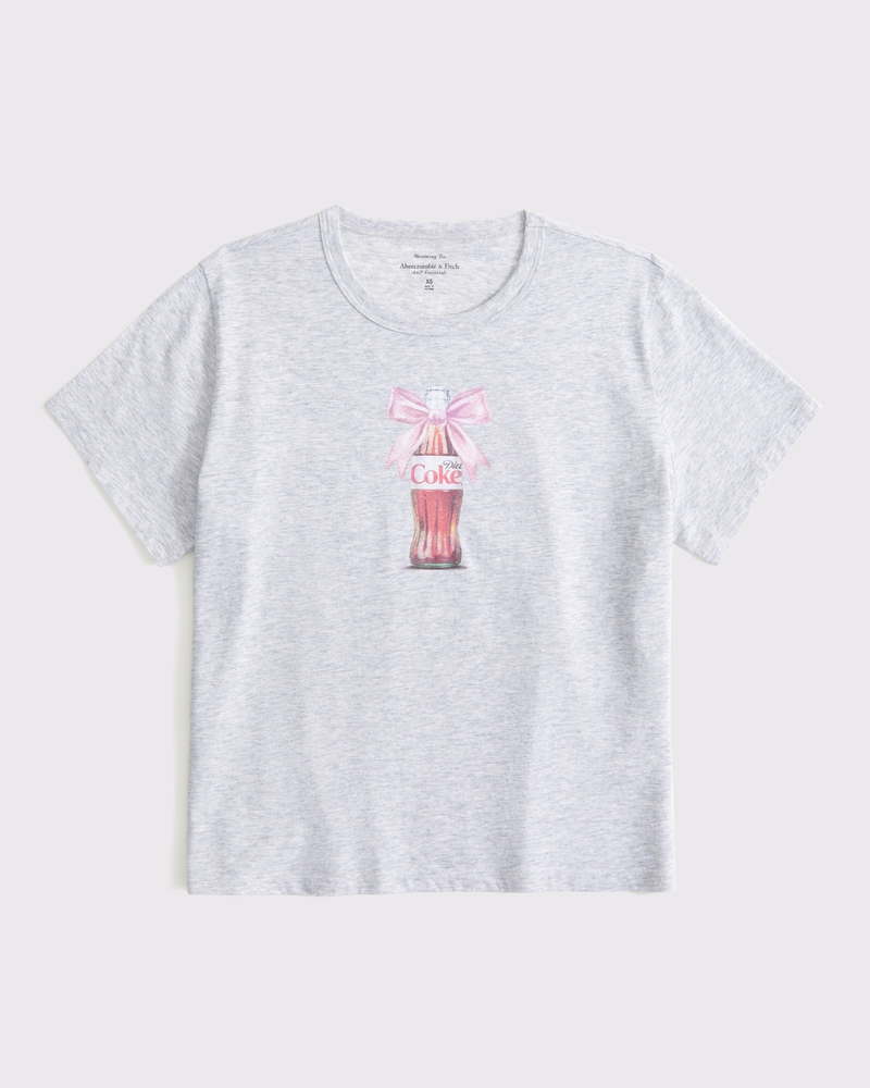 Short-Sleeve Diet Coke Graphic Skimming Tee