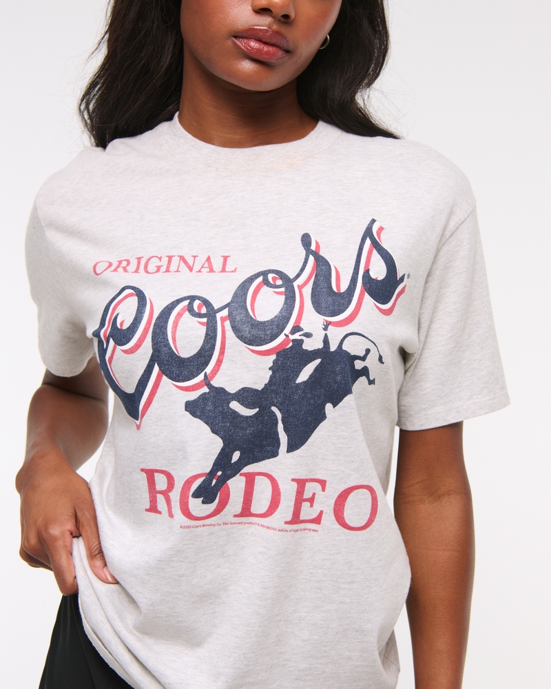 Oversized Coors Graphic Tee