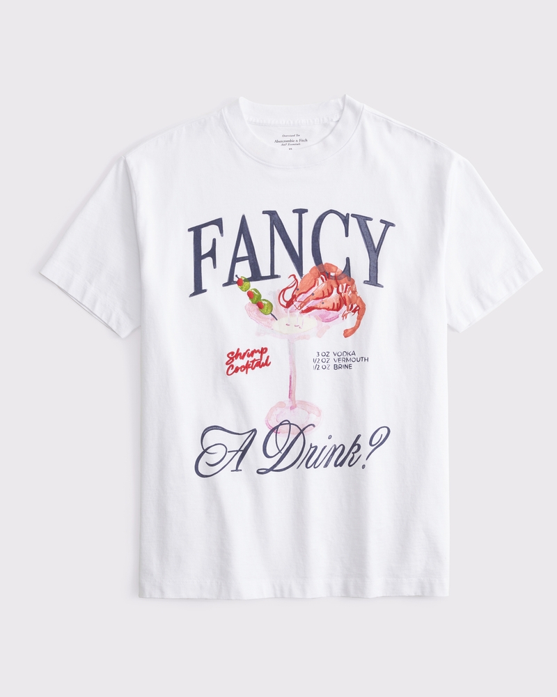 Oversized Shrimp Cocktail Graphic Tee