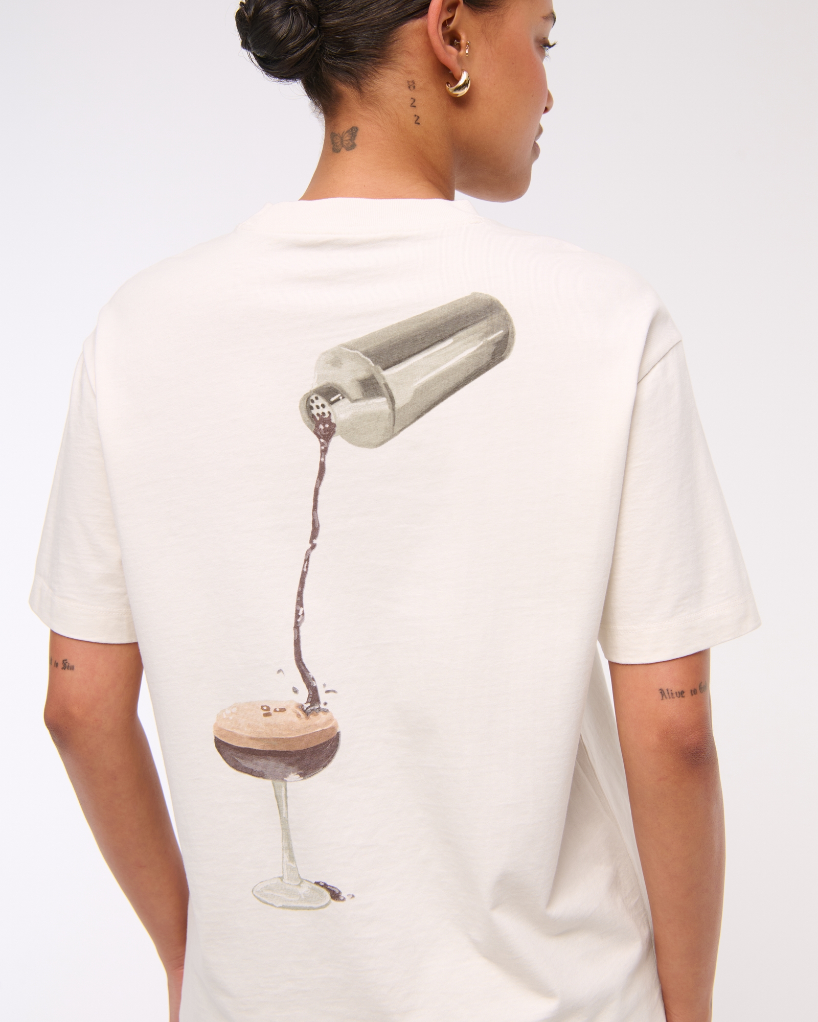Oversized Espresso Martini Graphic Tee