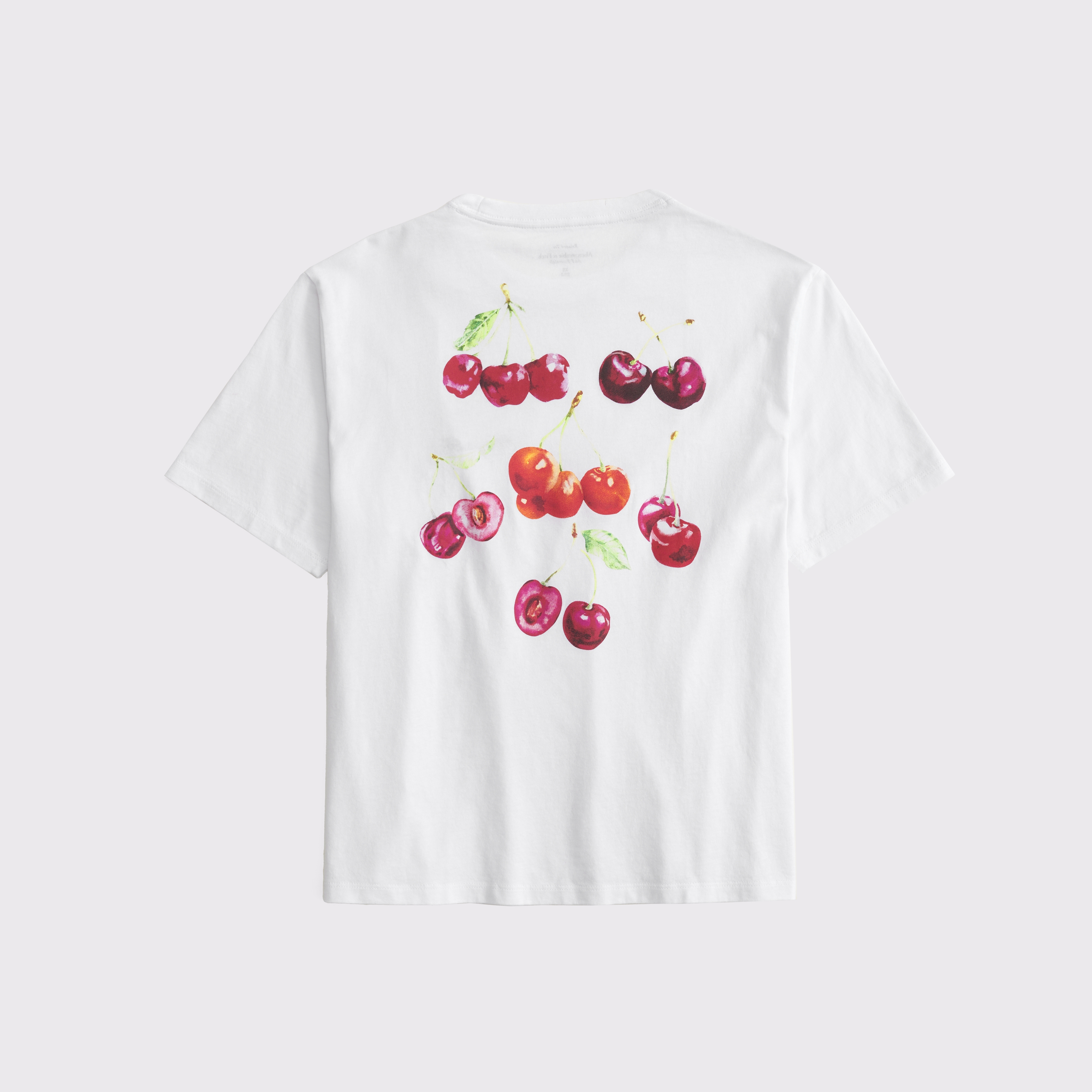 Women's Short-Sleeve Cherries Graphic Relaxed Tee | Women's