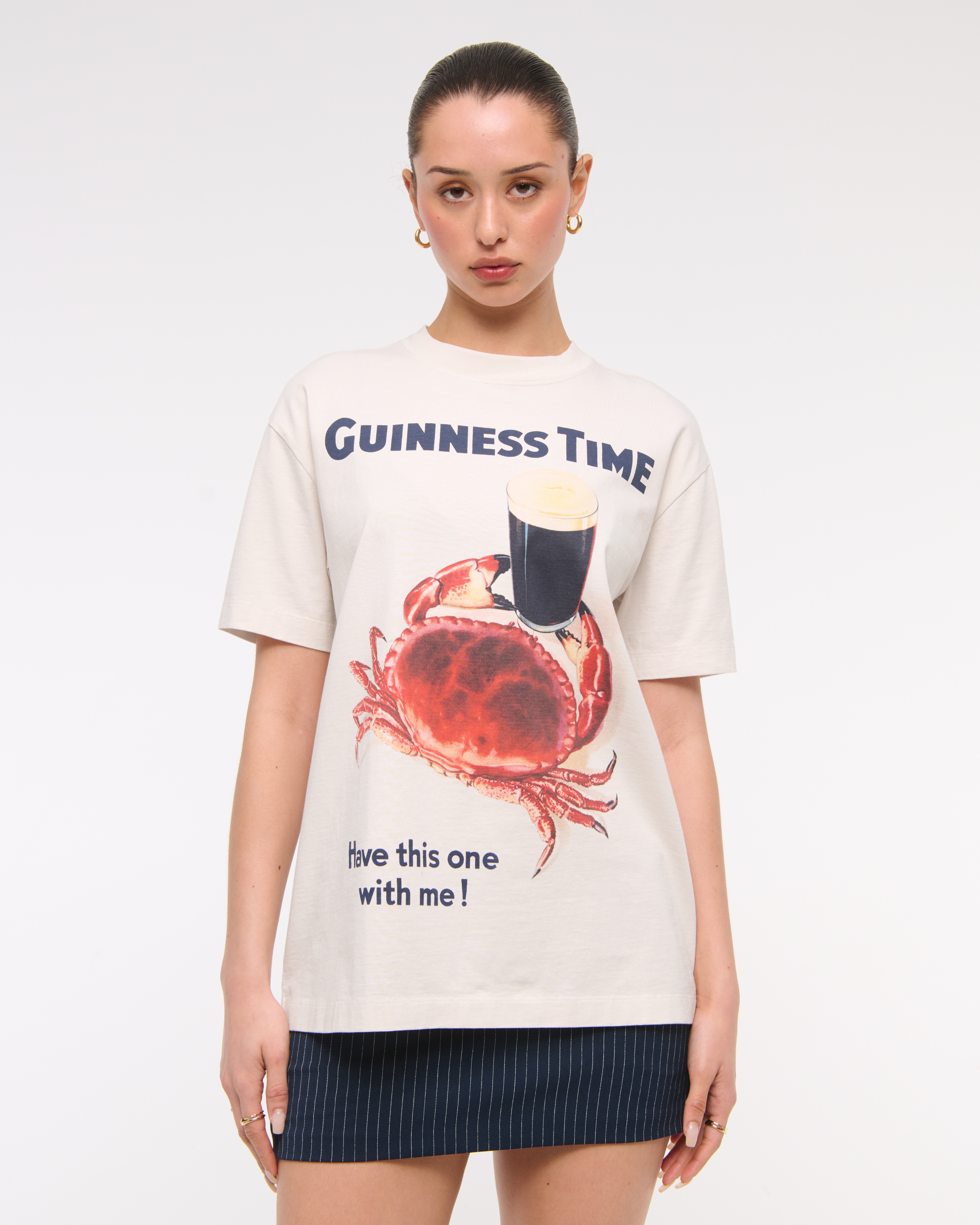 Women's Oversized Guinness Graphic Tee | Women's Tops