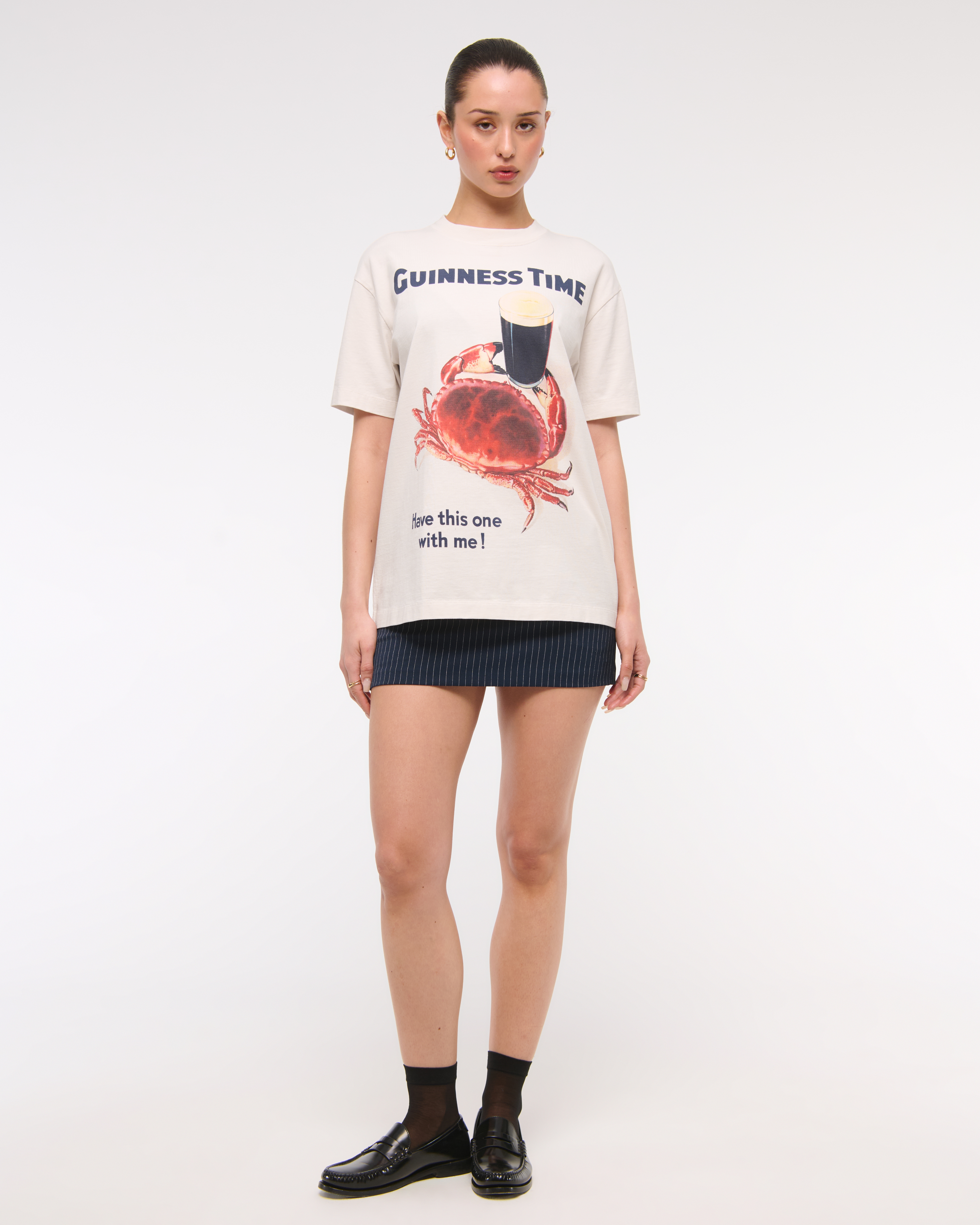 Women's Oversized Guinness Graphic Tee | Women's Tops