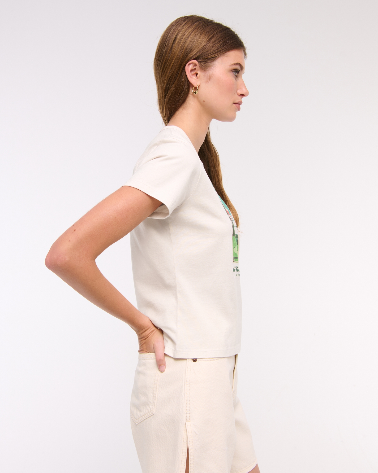 Short-Sleeve Memorial Tournament Graphic Skimming Tee