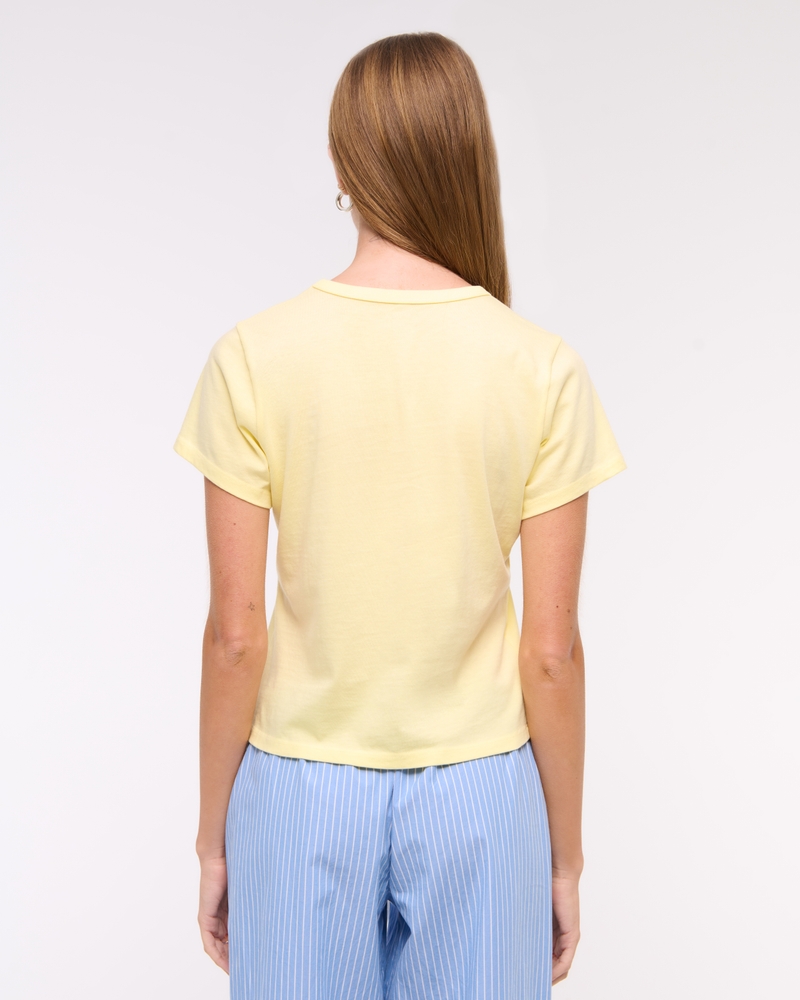 Short-Sleeve Tequila + Lime Graphic Skimming Tee