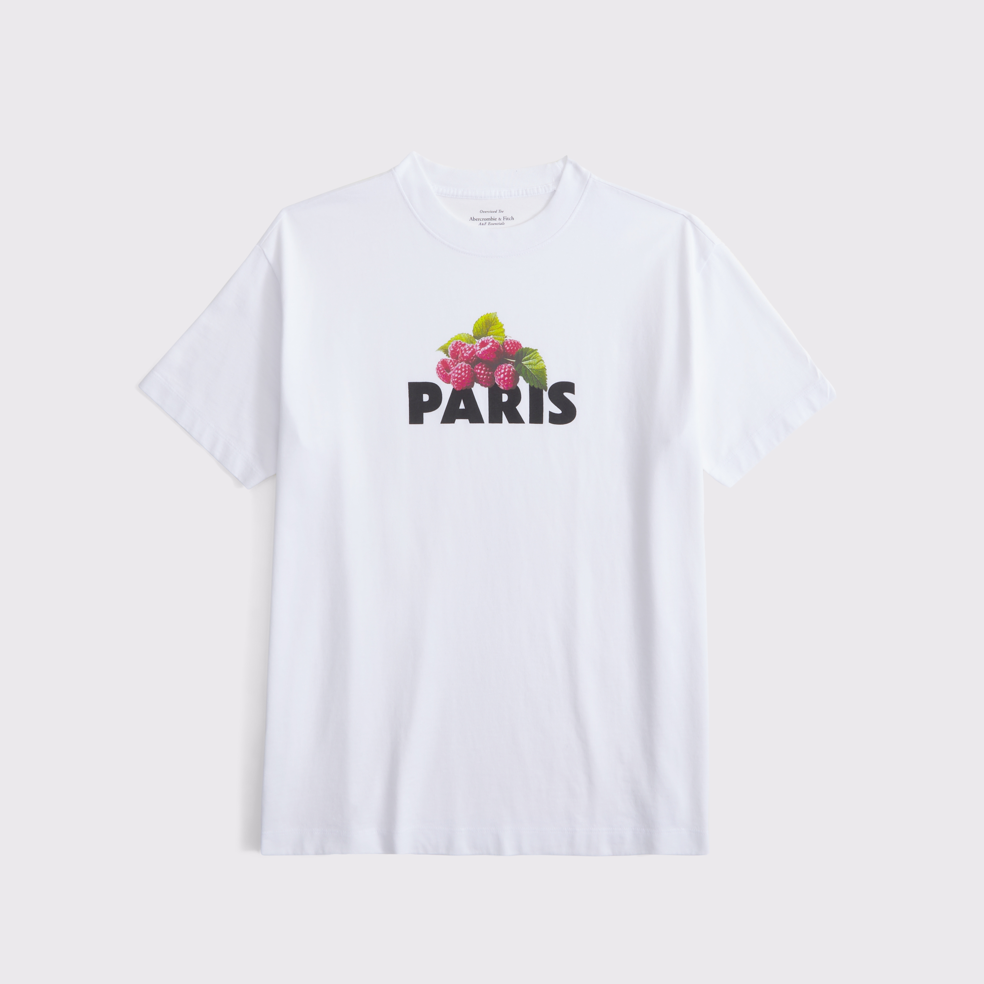 Women's Oversized Paris Raspberry Graphic Tee | Women's