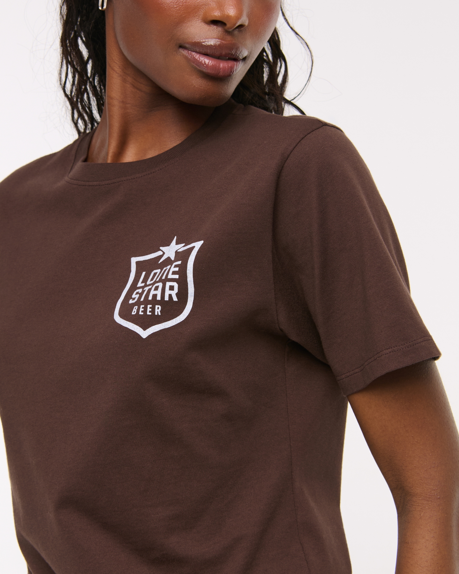 Short-Sleeve Lone Star Beer Graphic Relaxed Tee