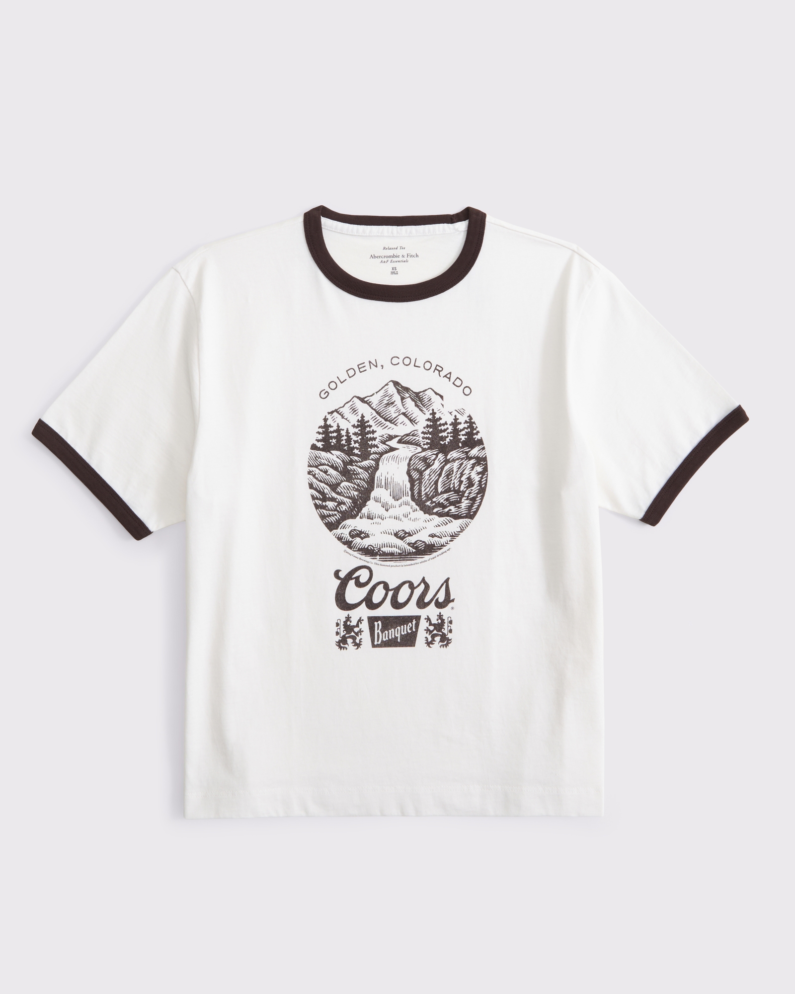 Short-Sleeve Coors Banquet Graphic Relaxed Tee