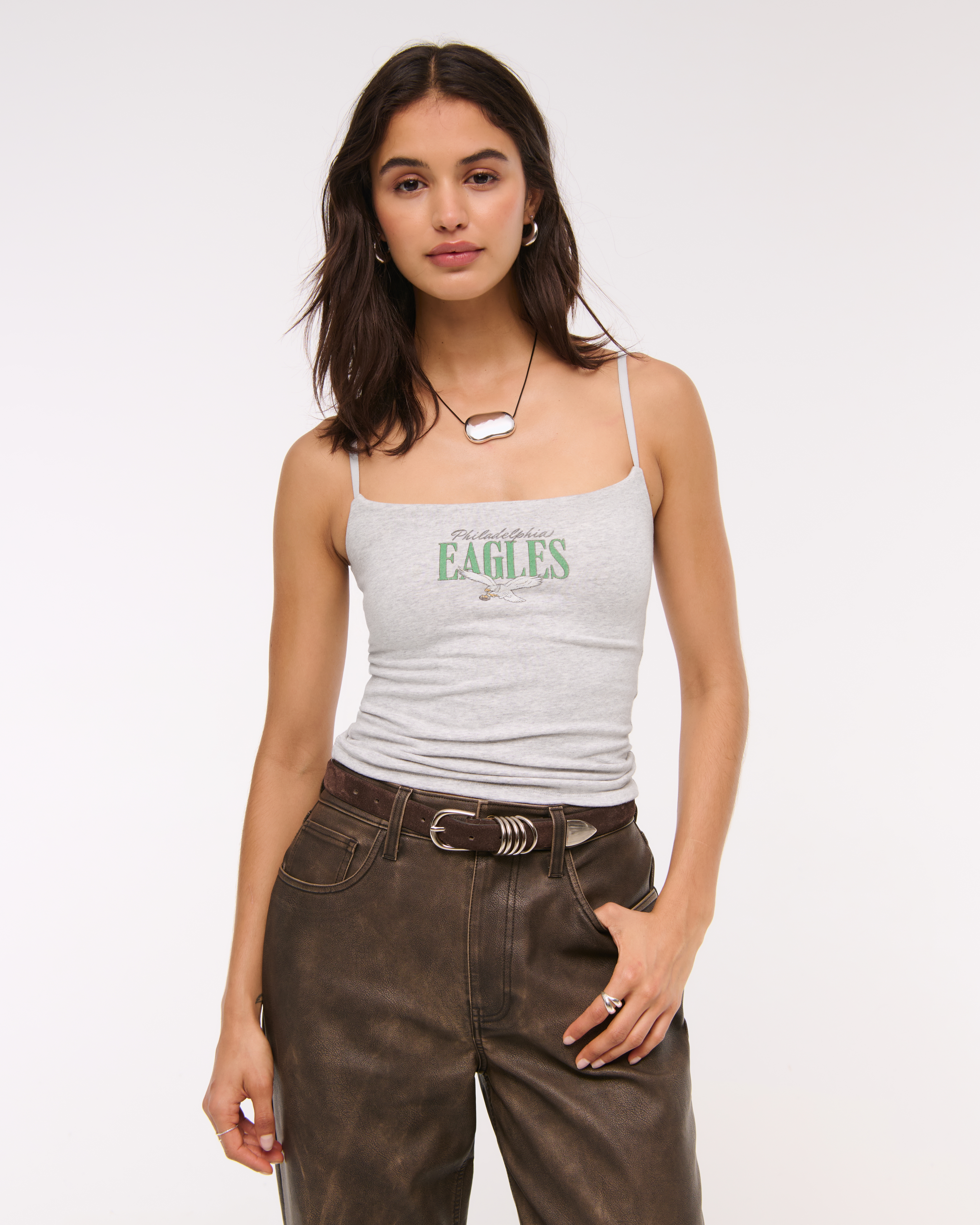 Abercrombie & Fitch Philadelphia Eagles Bra-free 90s Cami