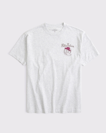 Oversized Willie Nelson Graphic Tee