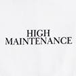 High Maintenance Graphic Baby Tee