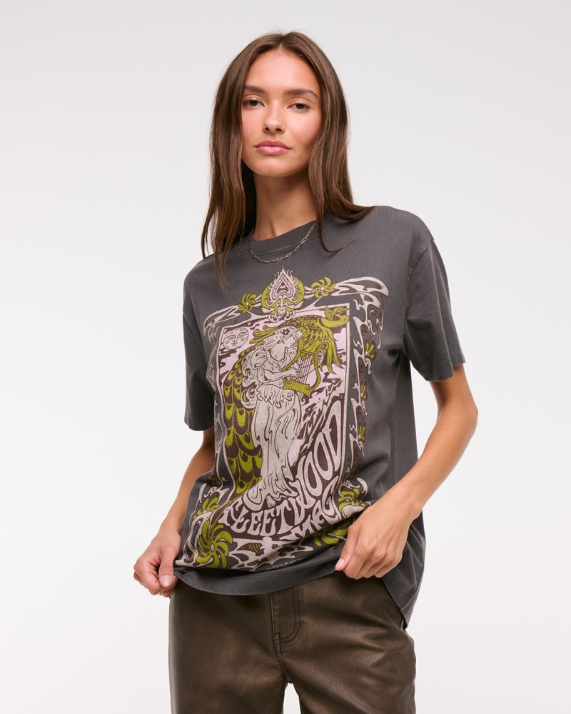 Oversized Fleetwood Mac Graphic Tee