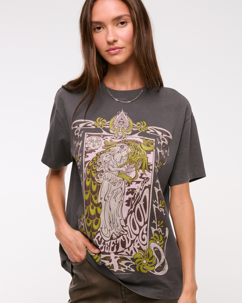 Oversized Fleetwood Mac Graphic Tee