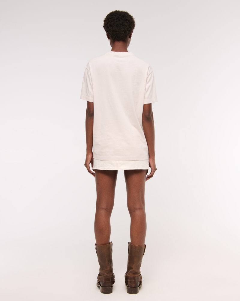 Oversized Johnny Cash Graphic Tee