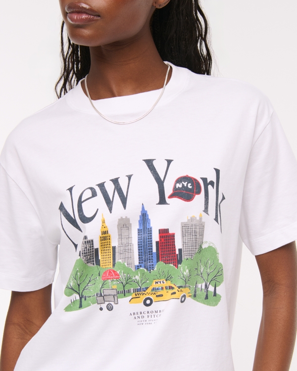 Oversized NYC Graphic Tee