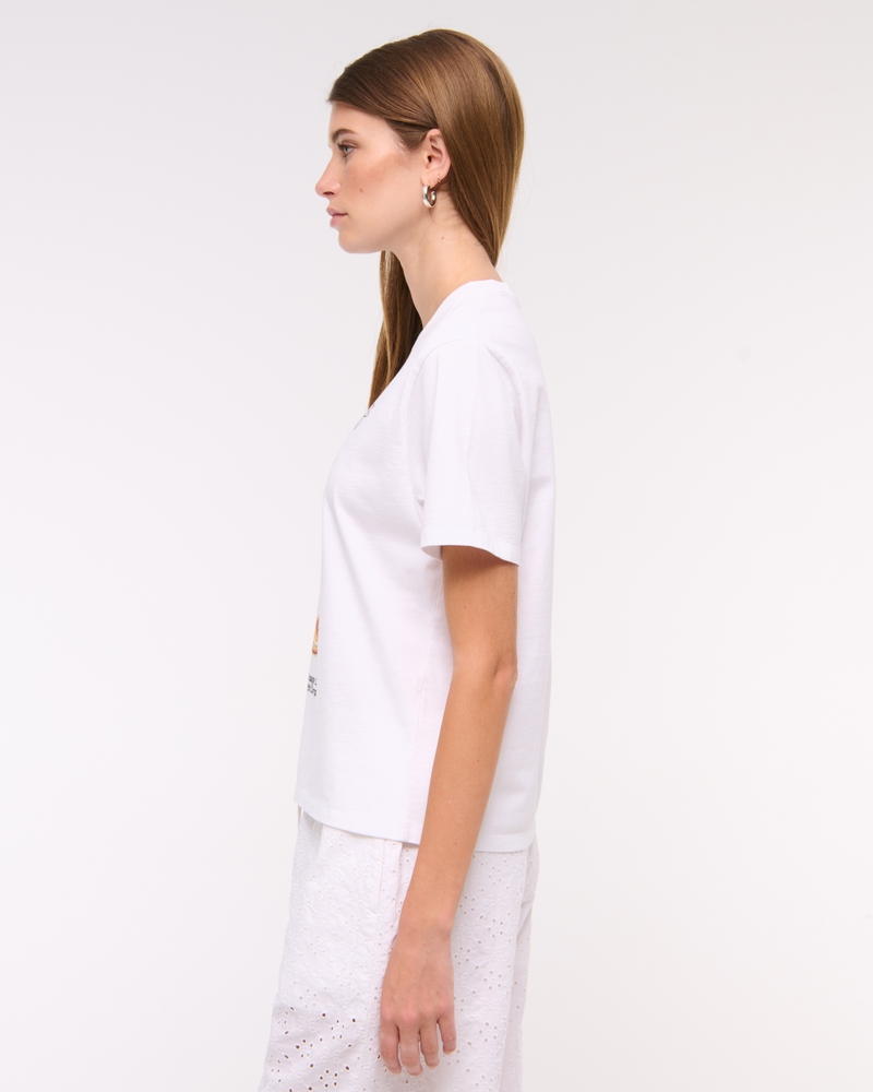 Short-Sleeve Food Graphic Relaxed Tee
