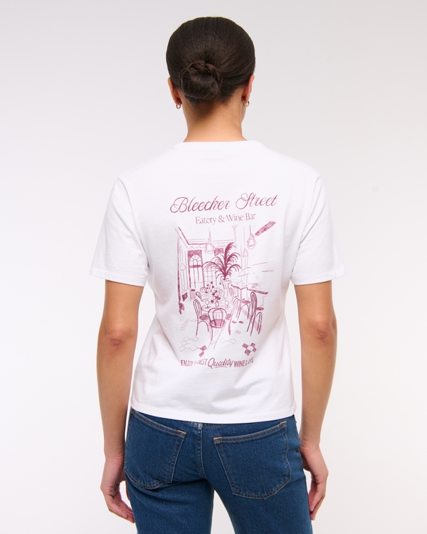 Women's Short-Sleeve Bleecker Street Graphic Relaxed Tee | Women's
