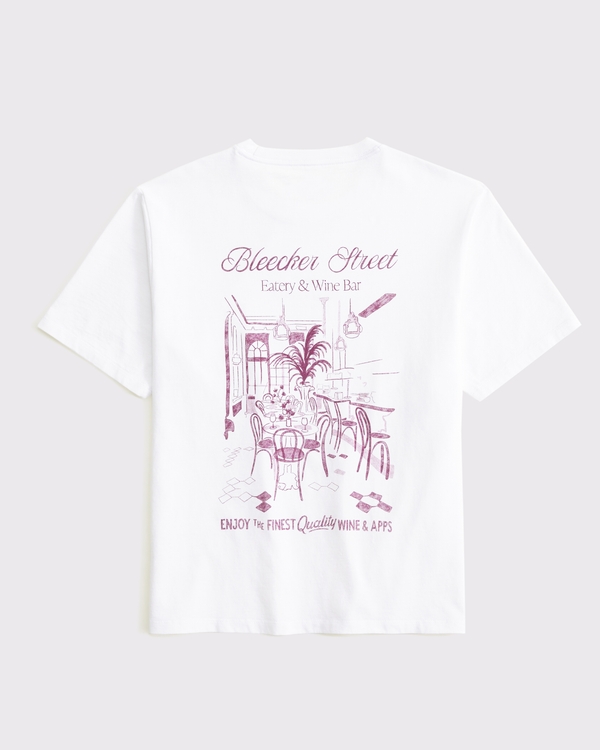 Women's Short-Sleeve Bleecker Street Graphic Relaxed Tee | Women's