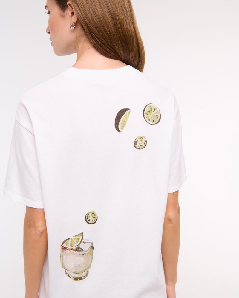 Oversized Spicy Margarita Graphic Tee