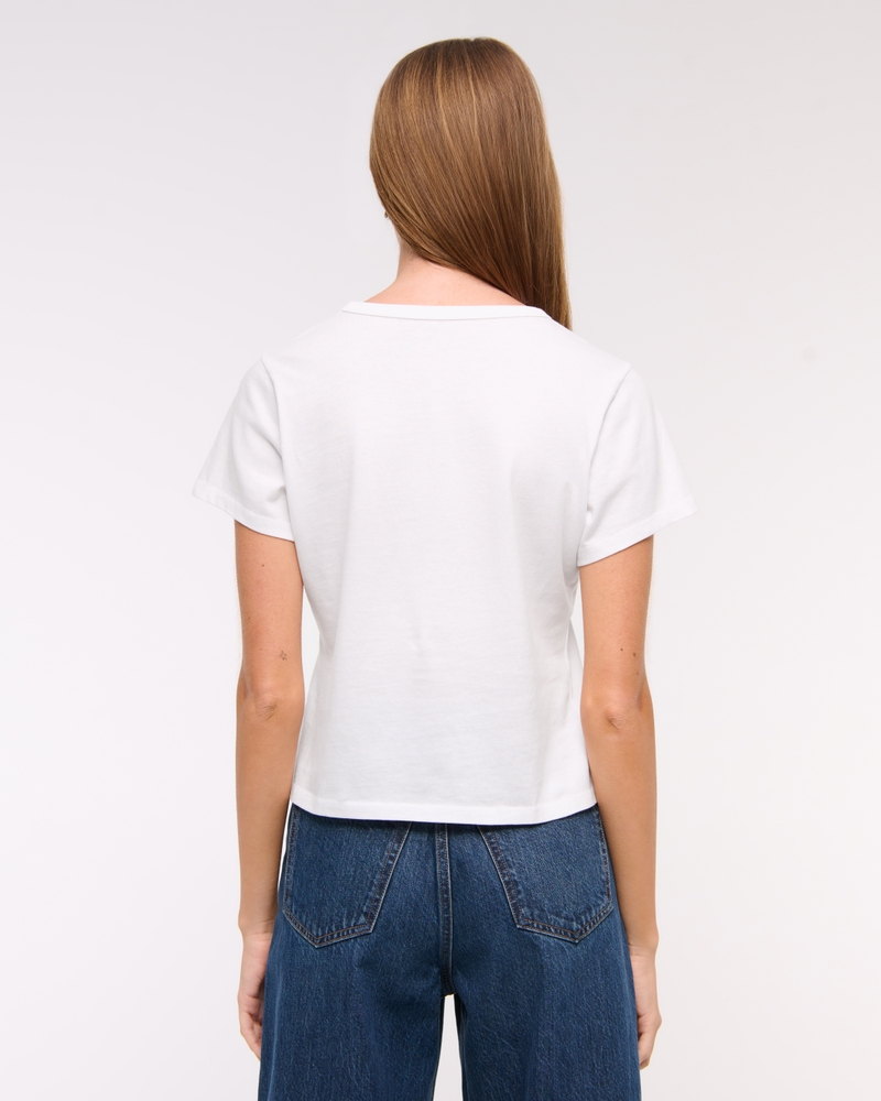 Short-Sleeve Dirty Martini Graphic Skimming Tee