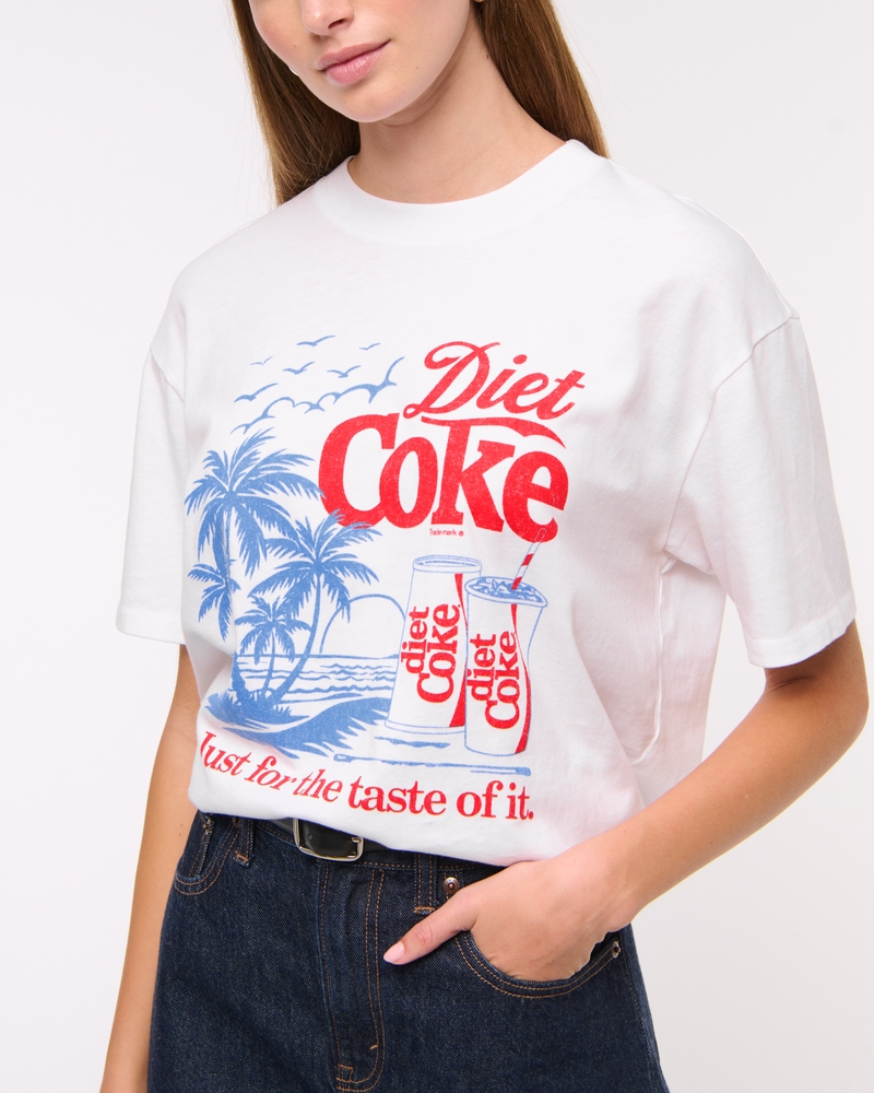 Oversized Diet Coke Graphic Tee