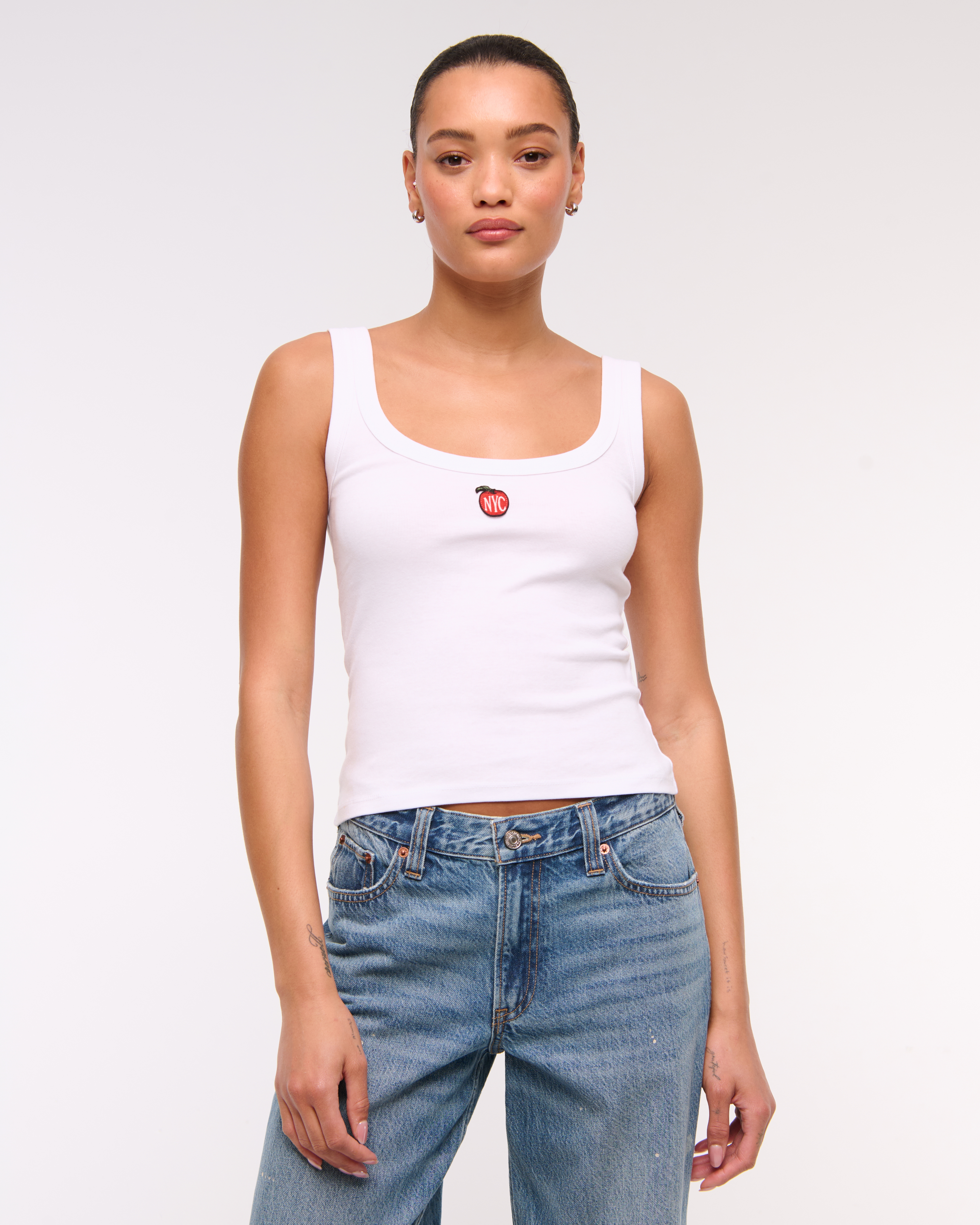 Women's New York City Graphic Scoopneck Tank | Women's Tops