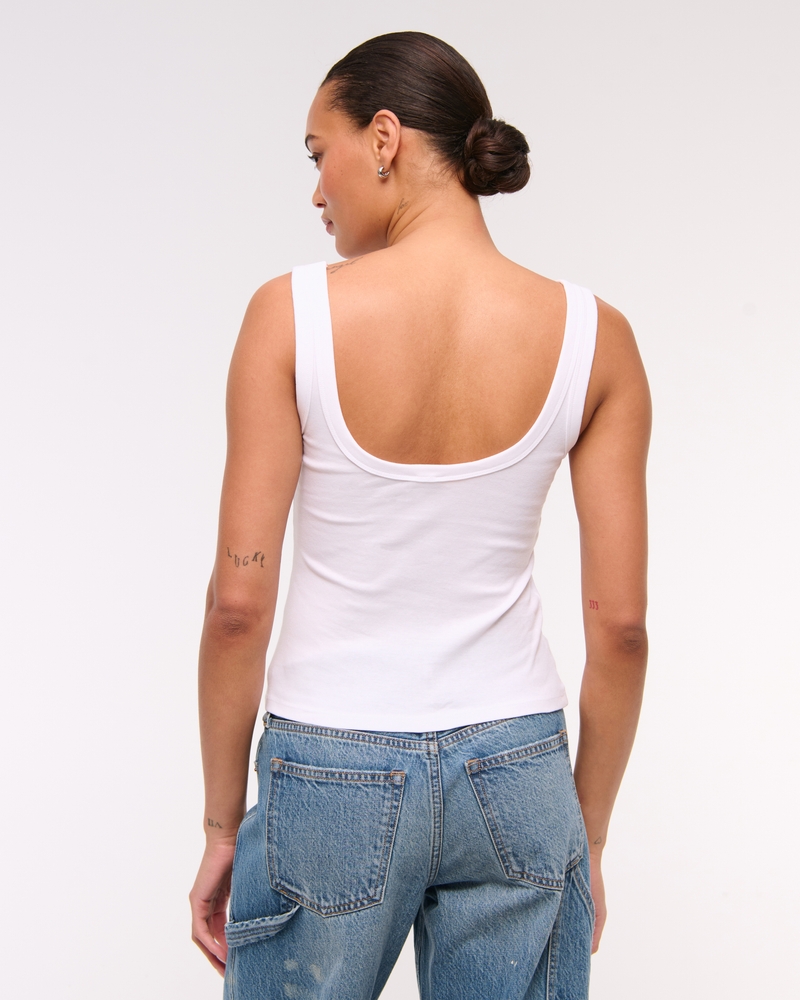 New York City Graphic Scoopneck Tank
