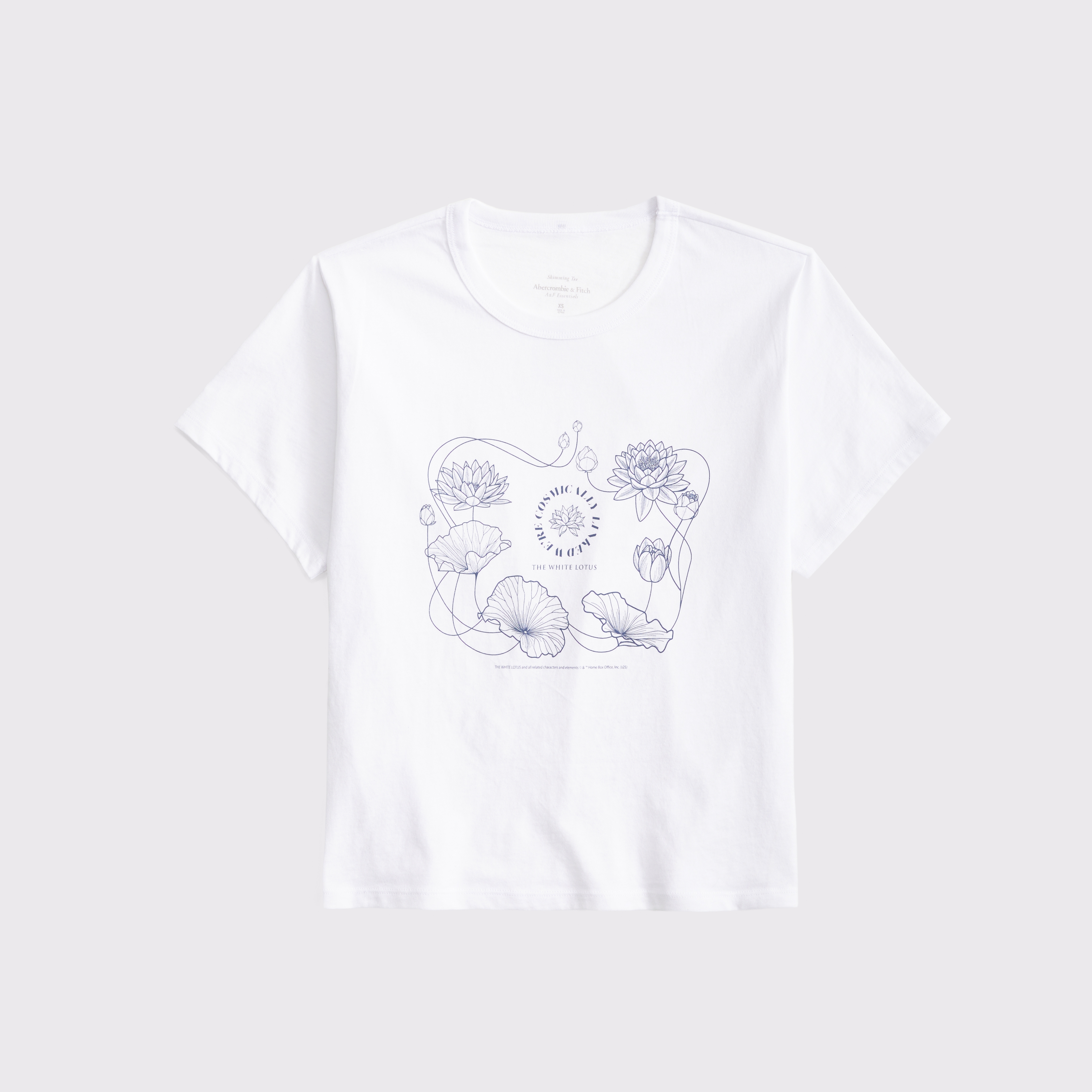 Abercrombie & Fitch Short-sleeve The White Lotus Graphic Skimming Tee