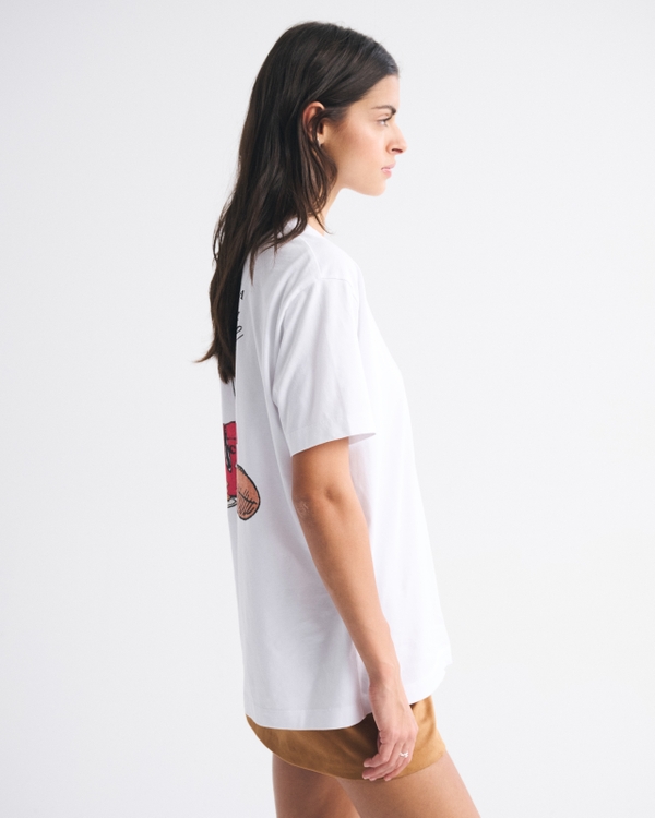 Oversized Snoopy Graphic Tee