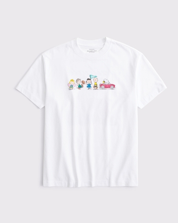 Oversized Snoopy Graphic Tee