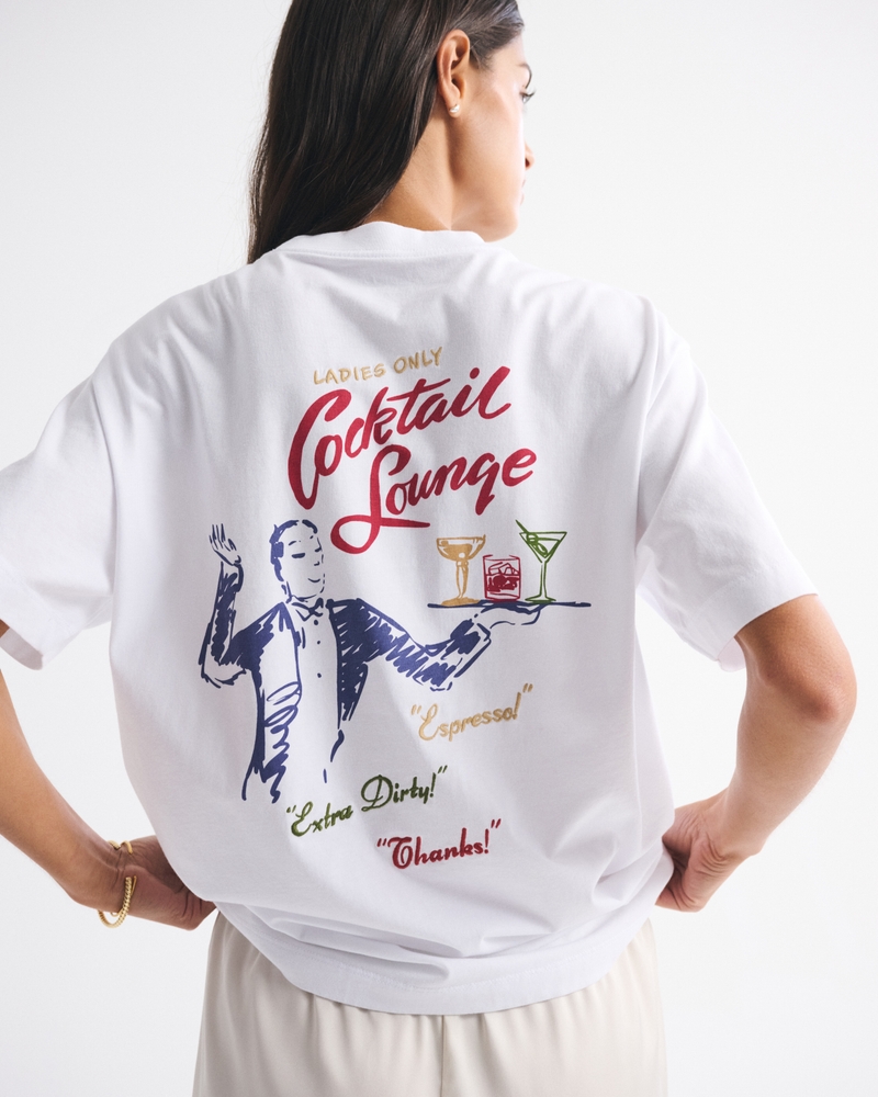 Oversized Cocktail Graphic Tee